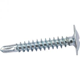 Саморезы Стройбат для тонких пластин с буром оцинкованные 4.2x25 мм 200 шт. 005121 