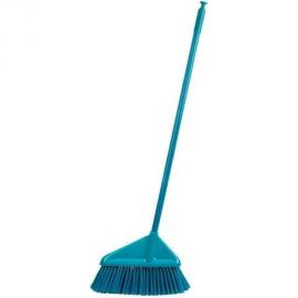 Метла для уборки мусора PERFECTO LINEA Solid голубая 43-205100 