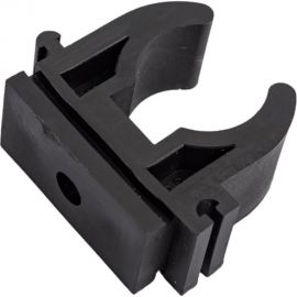 Полипропиленовое крепление-клипса с защитой от ультрафиолета Blue Ocean 20 мм, черное PPRF/PCU(B)-20 