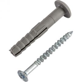 Дюбель-гвоздь Tech-Krep полипропилен, грибовидная манжета, SM-G 6x40 мм, 2000 шт. 125222 
