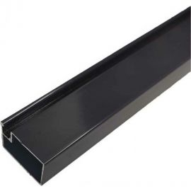 Рамный профиль москитной сетки KOMFORT Москитные системы 25х10, серый, 1500 мм РП00729 