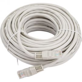 Патч-корд UTP 5e кат. литой 15М СЕРЫЙ REXANT 18-1010 