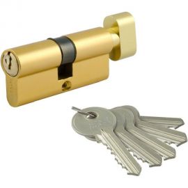Цилиндровый механизм НОРА-М STD AL ЛВ-60 30-30 золото 16553 