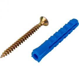 Набор крепления плинтусов VIPкрепеж 8/50 дюбель ежик 14шт/14шт 23908 VIP 