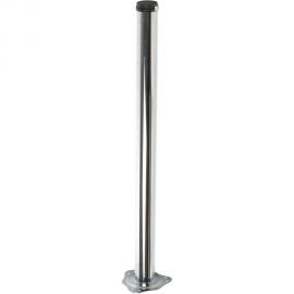 Опора для стола регулируемая Стройбат d 60x820 хром 1 шт 341710 