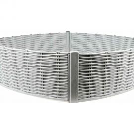 Садовое ограждение МАСТЕРСАД Лоза серое ЛЗ-сер 