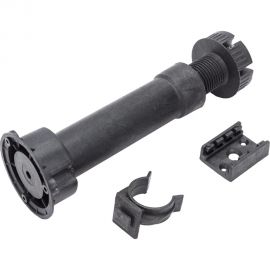 Цокольная ножка Tech-Krep Н150 /145-165/ мм черная комплект 2 шт. с 1 клипсой 129972 