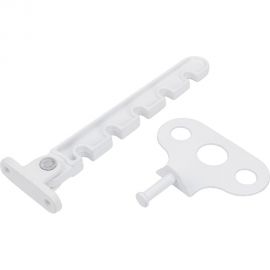 Ограничитель открывания окна Невский Крепеж гребенка металл с отв. частью, 1 шт. 826236 