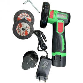 Углошлифовальная машина Zitrek AG 12, 75мм, 12 B, Li-Ion акк. 2x2.0Ач 063-4401 