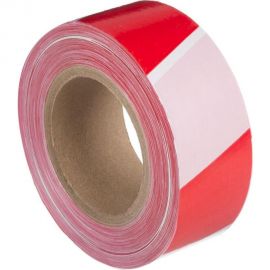 Оградительная лента ООО Комус красно-белая, 50 мм х 250 м 1171398 