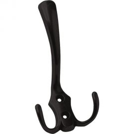 Мебельный крючок KERRON матовый черный KR 0050 BL 