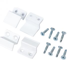 Крепления для москитной сетки ООО ""Полимер-Фарм"" комплект 4 шт. (2 верх, 2 низ), белые 04687202902972 