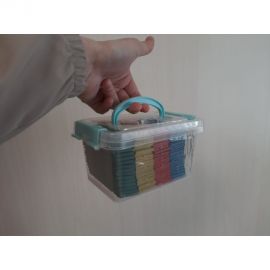 Набор рихтовочных пластин ООО ""Полимер-Фарм"" 5 видов, в пластиковом контейнере с ручкой 4687202981250 