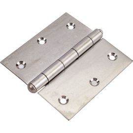 Петля VORMANN прямая, усиленная, разборная, 90х90х1,75 мм, нержавеющая сталь 010614090 