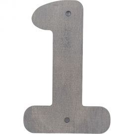 Декоративный элемент ООО "СВОЙ МАСТЕР" цифра 1 арт. 07.0001 