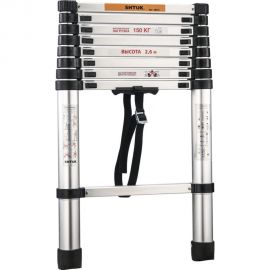 Телескопическая лестница SHTOK 20002 2.6м (без чехла) 20012 