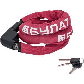 Навесной замок с тросом БУЛАТ ВС 217 22х1500 13877 