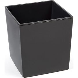 Кашпо с вкладышем LAMELA Sp.z o. JUKA 552 25x25x26 см, антрацит 036985 