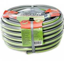 Поливочный трехслойный шланг Гидроагрегат ОЭЛИД СУПЕР премиум 3/4"", 20 м Р1-00005420 