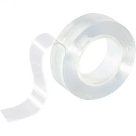 Двухсторонняя многоразовая клейкая нано-лента PARK прозрачная, 5 м 103911 