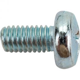 Винт Невский Крепеж DIN 7985, с полукруглой головкой, оцинк., М6x12 12 шт. 823804 