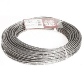 Стальной трос Стройбат в оболочке PVC 2/3 мм, 30 м 24951 