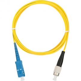 Переходной волоконно-оптический шнур NIKOMAX желтый, 2м NMF-PC1S2C2-SCU-FCU-002 