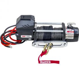 Автомобильная электрическая лебёдка RUNVA 12V Magnum 12000 lbs 5443 кг EWD12000FSR 