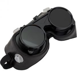 Очки газосварщика с комплектом затемненных и прозрачных минеральных стекол Управдом 4100008791 