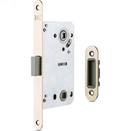 Врезной магнитный межкомнатный замок KALE KILIT 239 NN, WC, 90BS50, 18APB, MSP, STB 239NN000027 