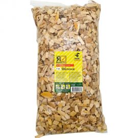 Яблоневая щепа для домашнего, горячего и холодного копчения Бацькина баня 1 кг 81110-3-набор-ВИ 