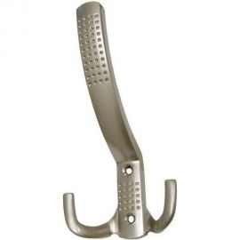 Крючок MFK-TORG 3-х рожковый, в точку, матовый хром К-2343 V-58 