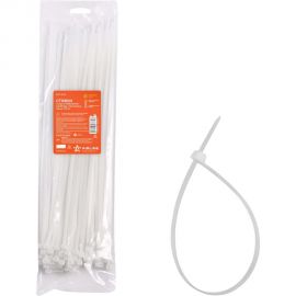 Кабельные стяжки (хомуты) Airline 4.8х350 мм пластиковые белые 100 шт ACT-N-12 