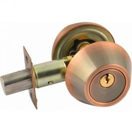 Врезной замок НОРА-М D2 ст.медь кл./кл. В 8947 