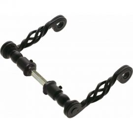 Дверная ручка Amig черная 102SP 