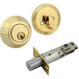 Врезной замок НОРА-М D1 золото кл./фикс. 8943 