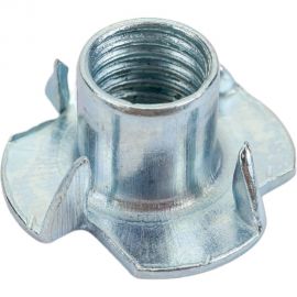 Крыльчатая мебельная забивная гайка DINFIX DIN 1624, оцинкованная, М10, 10 шт. 00-00002847 