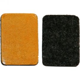 Фетровый самоклеящийся пункт Невский Крепеж 20x30 мм, тёмный, 12 шт. 801772 