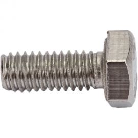 Болт с шестигранной головкой ВИРТУОЗ DIN933, 4x10 мм, нержавеющая сталь А2, 4 шт. 39631 