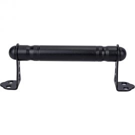 Дверная ручка скоба STARFIX 140 мм, металлическая, черная матовая SMP-10723-1 