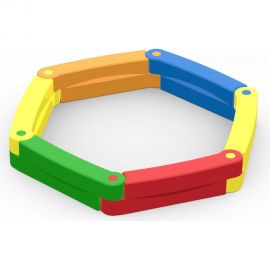Песочница POLIMER GROUP 6 секционная DP6S 