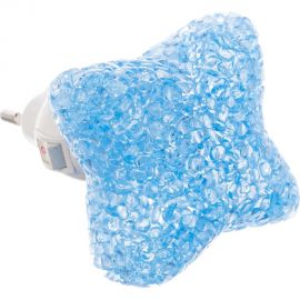 Светильник-ночник Uniel DTL-309-Звездочка/BLUE/1LED/0,1W 10334 
