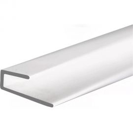 Стартовый ПВХ профиль Центурион 3 мм, Край, белый, 2,44 м 14647 
