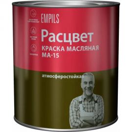 Масляная краска Расцвет красная, 2.7 кг 5847 