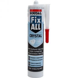 Клей-герметик SOUDAL Фикс Алл Кристал прозрачный 119130 