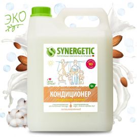 Кондиционер для белья SYNERGETIC МИНДАЛЬНОЕ МОЛОЧКО 5 л 4623722341242 110508 
