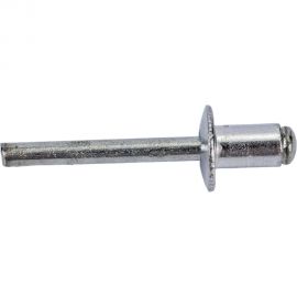 Вытяжная заклепка МЕТАЛЛСЕРВИС DIN 7337, алюминий / сталь, 6,4x10, 100 шт. 1238468 