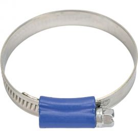 Червячный хомут KORUDA 44-56/9.7 мм, W1, син. замок KR-H54642 