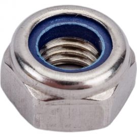 Гайка с контрящим кольцом КРЕП-КОМП нержавейка, DIN 985, А2, М10, 200 шт. гсн10 