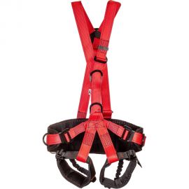 Страховочно-удерживающая привязь с наплечными и набедренными лямками МОЛОТ СУПР 2 Ж 5 